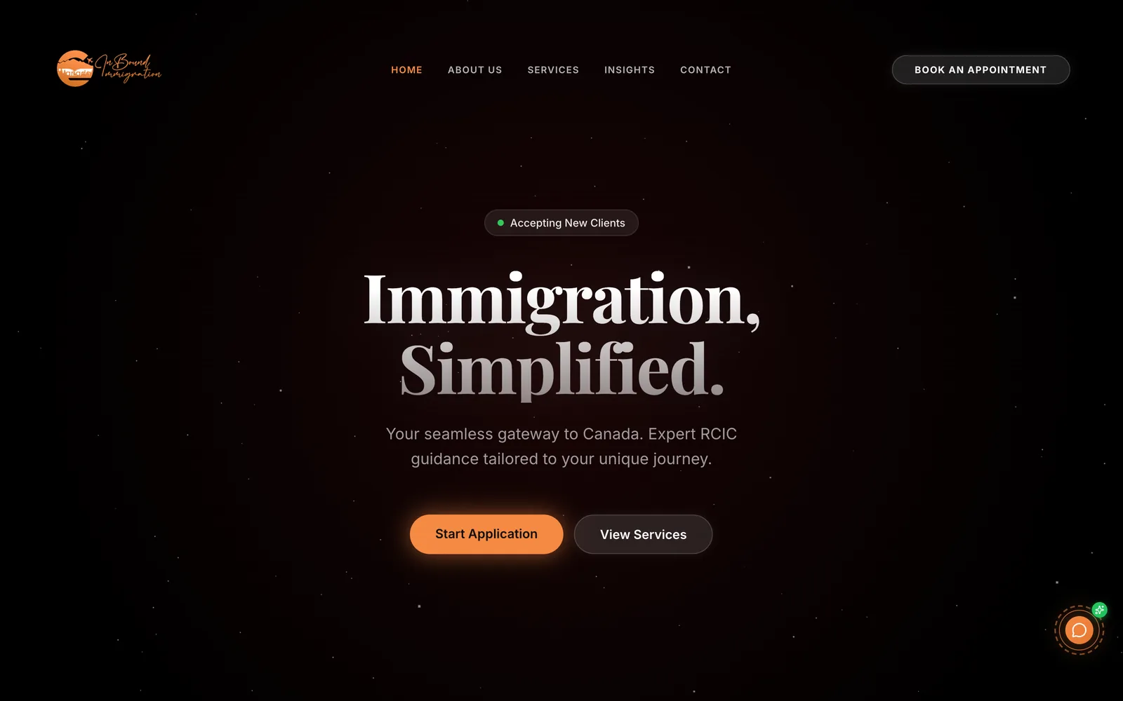 inboundimmigration.ca home page